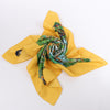 Hermès Carré 90 "SICHUAN " Silk handkerchief in Yellow Secondhand