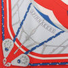Hermès Carré 90 "SPINNAKERS" Silk handkerchief in Red x Blue Secondhand