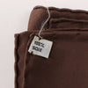 Secondhand Hermès Carré 90 "ÉCHIQUIER" Silk handkerchief in Brown