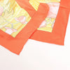 Secondhand Hermès Carré 90 "TIBET" Silk handkerchief in Orange