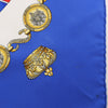 Hermès Carré 90 "Tambour no Taiko" Silk handkerchief in Blue Secondhand