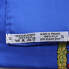 Hermès Carré 90 "Chapeau" Silk handkerchief in Blue Secondhand
