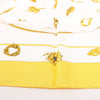 Secondhand Hermès Carré 90 "Clips" Silk handkerchief in Yellow