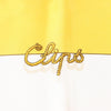 Secondhand Hermès Carré 90 "Clips" Silk handkerchief in Yellow