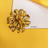 Secondhand Hermès Carré 90 "Clips" Silk handkerchief in Yellow