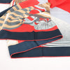 Hermès Carré Geant "La Selle Imaginaire" Cashemere & Silk Scarf in Red Secondhand