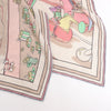 Hermès Carré Geant "LOCOMOTION" Cashmere and Silk Scarf in Beige Secondhand