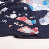 Hermès Carré Géant "Robe Legere" Cashmere x Silk handkerchief in Navy Blue Secondhand