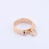 Hermes Collier de Chien Ring 750(PG) 6.5g 50 21AK270306 Secondhand