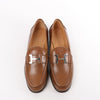 HERMES Constance Leather Loafer in Brown, Size 36 EU Secondhand