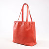 HERMES Double Sense 28 Veau Swift Shoulder Bag in Sanguine x Rose Jaipur □R: 2014 Secondhand