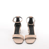 HERMES Glam Chaîne d'Ancre Suede Sandals in Beige, Size 37 EU Secondhand