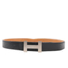 Hermès H Belt T:2015 Belt 90 Leather in Black Secondhand