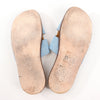 HERMES Izmir Denim Sandals in Light Blue, Size 43 EU Secondhand