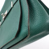 Hermes Jypsiere 28 Taurillon Clémence Crossbody Bag in Green □Q 2013 Secondhand