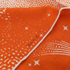 Hermès Carré 140 "CLAIR DE LUNE" Cashmere x Silk handkerchief in Orange Secondhand