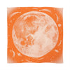 Hermès Carré 140 "CLAIR DE LUNE" Cashmere x Silk handkerchief in Orange Secondhand