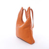 HERMES Massai PM Taurillon Clemence Leather Shoulder Bag in Orange □J: 2006 Secondhand