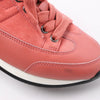 Secondhand Hermès Quick Leather x Suede Sneakers in Pink, Size EU 37