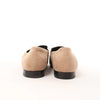 Hermès Royal Suede Loafer in Beige, Size 38.5 EU Secondhand
