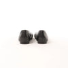 Hermès Serie Button Punching Sack Leather Ballet Flats un Black, Size 39 EU Secondhand