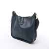 Hermes Evelyn 1 33 GM Cushbell Leather in Vert Navy Blue □A: 1997 Secondhand
