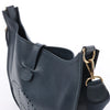 Hermes Evelyn 1 33 GM Cushbell Leather in Vert Navy Blue □A: 1997 Secondhand