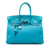 Hermès Togo and Swift Ghillies Birkin Retourne 35 Secondhand