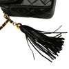 Chanel Small CC Quilted Lambskin Tassel Flap Camera Bag Secondhand