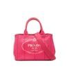 Prada Small Canvas Canapa Logo Tote Secondhand
