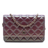 Chanel CC Quilted Iridescent Lambskin Wallet on Chain Secondhand