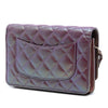 Chanel CC Quilted Iridescent Lambskin Wallet on Chain Secondhand