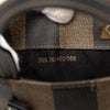 Fendi Pequin Coated Canvas Logo Convertible Tote Secondhand