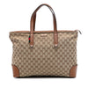 Gucci GG Canvas Web Tote Secondhand