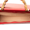 Gucci Medium Calfskin Bamboo Nymphaea Satchel Secondhand