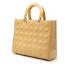 Dior Large Patent Cannage Lady Dior Secondhand