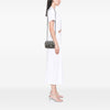 Chanel Mini Rectangular Tweed and Ribbon Logo Single Flap Secondhand