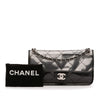 Chanel Stitched PVC and Calfskin Naked Flap Secondhand