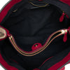Burberry Medium Leather and House Check Canvas Banner Satchel Secondhand
