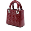 Dior Mini Patent Cannage Lady Dior Secondhand