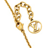 Secondhand Louis Vuitton Gold Plated Flower Full Bracelet