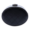 Chanel CC Quilted Lambskin Round Vanity Clutch With Chain Secondhand