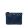 Chanel Medium Quilted Lambskin O Case Clutch Secondhand