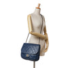 Chanel Medium Quilted Glazed Calfskin Bubble CC Flap Secondhand