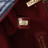 Chanel Medium Quilted Glazed Calfskin Bubble CC Flap Secondhand
