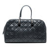 Dior Perforated Lambskin Cannage and Denim Malice Handbag Secondhand