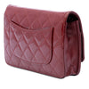 Chanel CC Quilted Patent Wallet on Chain Secondhand