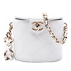 Chanel CC Quilted Lambskin Elegant Chain Vanity Case Secondhand