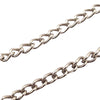 Chanel White Gold CC Enamel Pendant Necklace Secondhand