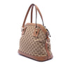 Gucci Medium GG Canvas Charm Dome Satchel Secondhand